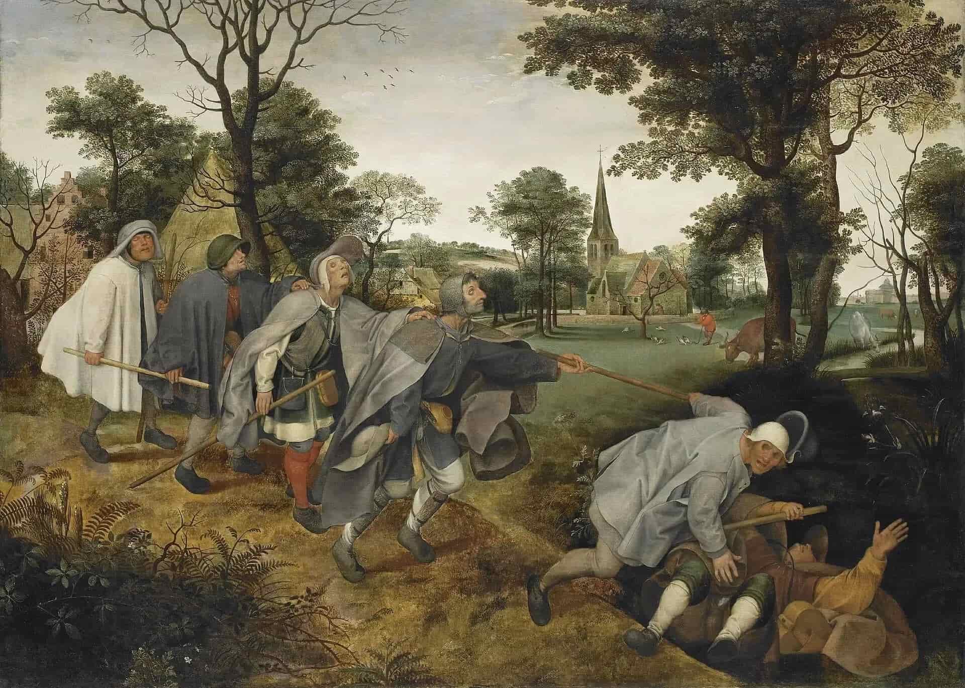 La parábola de los ciegos, Pieter Brueghel el Viejo
