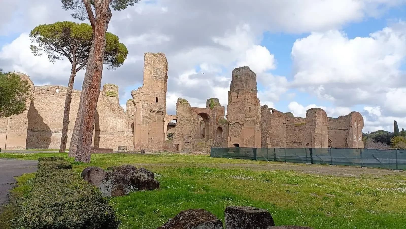 Ruinas de las Termas de Caracalla en Roma